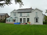A completed residential property improvement